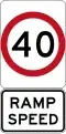 Ramp Speed Limit (used in Queensland)