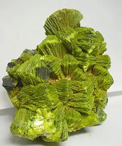 Autunite from Spokane County, Washington, US