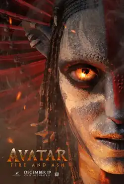 Varang, a Na'vi ash clan is depicted in the poster.