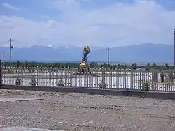 On the grounds of the Aviko French fry factory in Liuba Town, Minle County