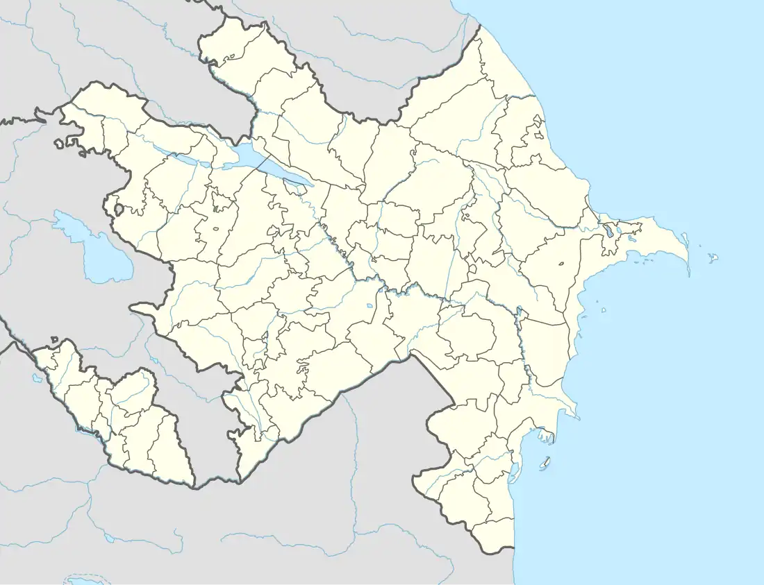 2013–14 Azerbaijan First Division is located in Azerbaijan
