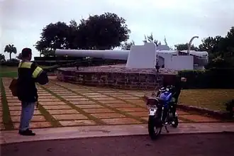 9.2" RBL at Fort Victoria on St. George's Island in Bermuda