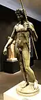 Bronze Dionysus (from the Tiber riverbed; height 158 cm; inv. 1.060)[59][60]