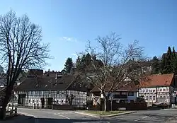 Wesseln, village centre