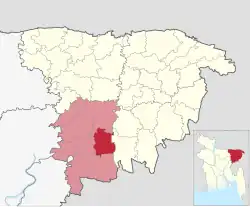 Location of Bahubal