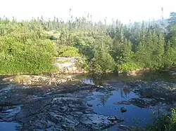 River,[13][12] rocky outcrop of the Canadian Shield