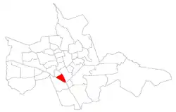 The bairro in District of Sede