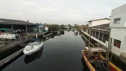 Coastal inlet in Balneário Barra do Sul