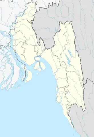 Chittagong is located in Chittagong division