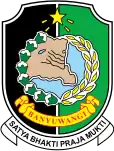 Coat of arms of Banyuwangi Regency