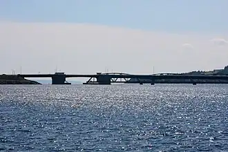 Barra Strait and Bridges from the North
