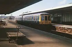 Looking north-west towards Carlisle, photographed in September 1976.