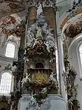 Baroque pulpit