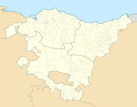 Kuartango is located in the Basque Country