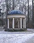 The pavilion in the Court Garden of the New Palace, Bayreuth, Bavaria, Germany