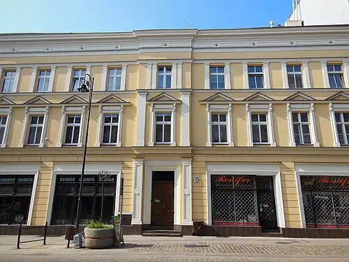 Facade on Dworcowa Street