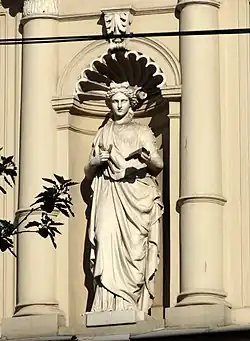 Statued Allegory of Architecture and Construction