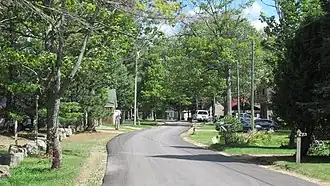 Looking north along E. Bear Lake Road