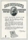 Fin de siècle Beeman's ad.