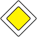 B9: Priority road