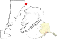 Location in Kenai Peninsula Borough, Alaska