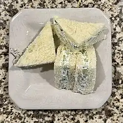 Benedictine tea sandwiches