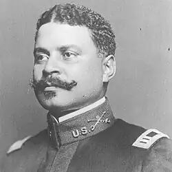 Davis as a captain in the 9th Cavalry, circa 1915