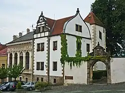 Lower Castle, so-called Morzin Castle, in Benešov nad Ploučnicí