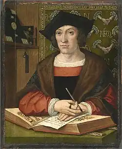 Portrait of Joris van Zelle, Bernard van Orley, 1519