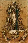 The Immaculate Conception, Bernardino Campi, 1560s.