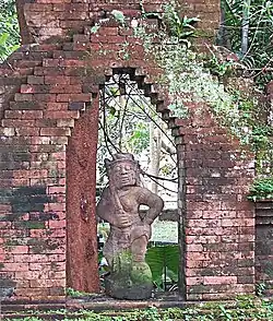 Brickwork corbelled arch at Ubud[where?] in Bali, Indonesia