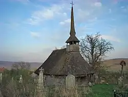 Wooden church in Pruneni