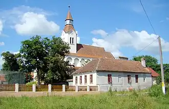 Fortified Lutheran church in Bunești