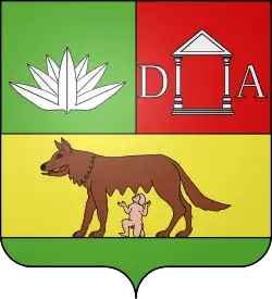 The emblem of surgeon and obstetrician to Napoleon, Baron Antoine Dubois, (1756–1837).