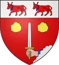 Coat of arms of Vacqueville