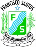 Coat of arms of Francisco Santos, Piauí