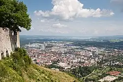 The city seen from Hohentwiel in 2009