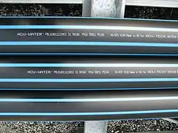 Flexible HDPE pipes