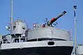 ROCS Chung Shun's twin Bofors 40 mm gun