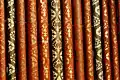 Decorated organ pipes