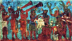 Bonampak mural