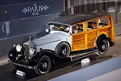 1928 Rolls-Royce Phantom I with woodie coachwork fitted in the 1940s