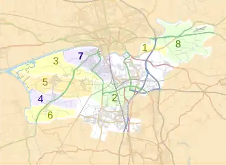 South Ribble parishes
