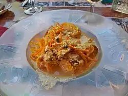 Bourride with seafood