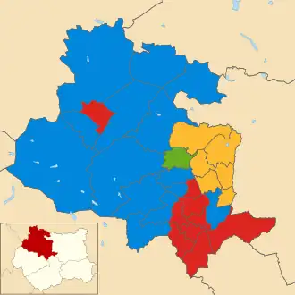 2008 results map