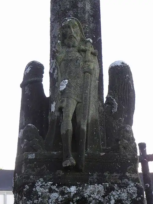 The Doré Calvary at Brennilis. The resurrection.