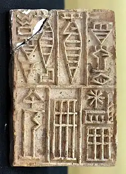 Brick Stamp of Shar-Kali-Sharri, National Museum of Iraq