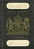 British Cyprus passport