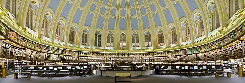 Image 29British Museum Reading Room, London (from Portal:Architecture/Academia images)
