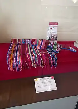 Crocodile plushy given as a gift to the Sultan of Brunei